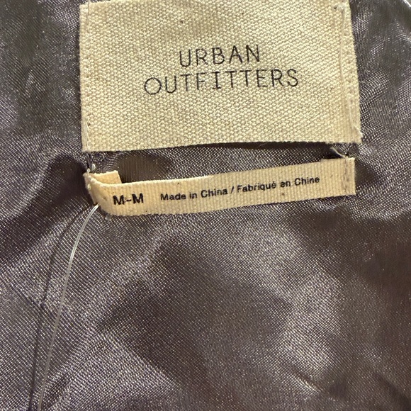 NWT Urban Outfitters Grey Felted Cropped Jacket - Size M - Picture 6 of 8
